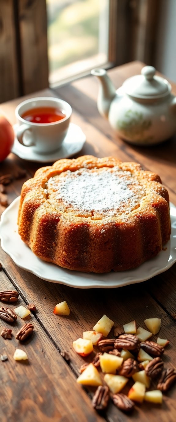delicious apple pound cake