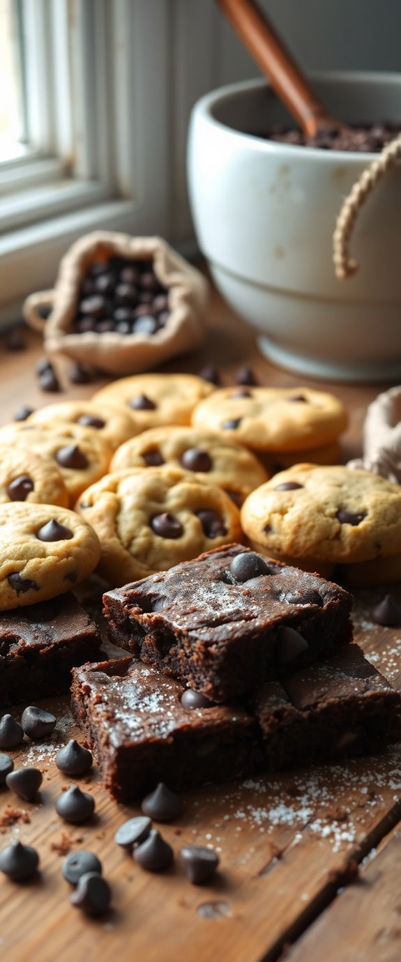 delicious baked chocolate treats