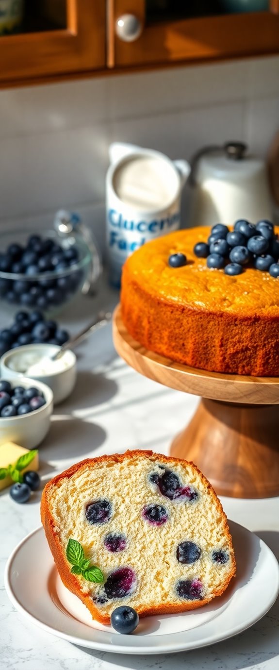 delicious blueberry cake recipe
