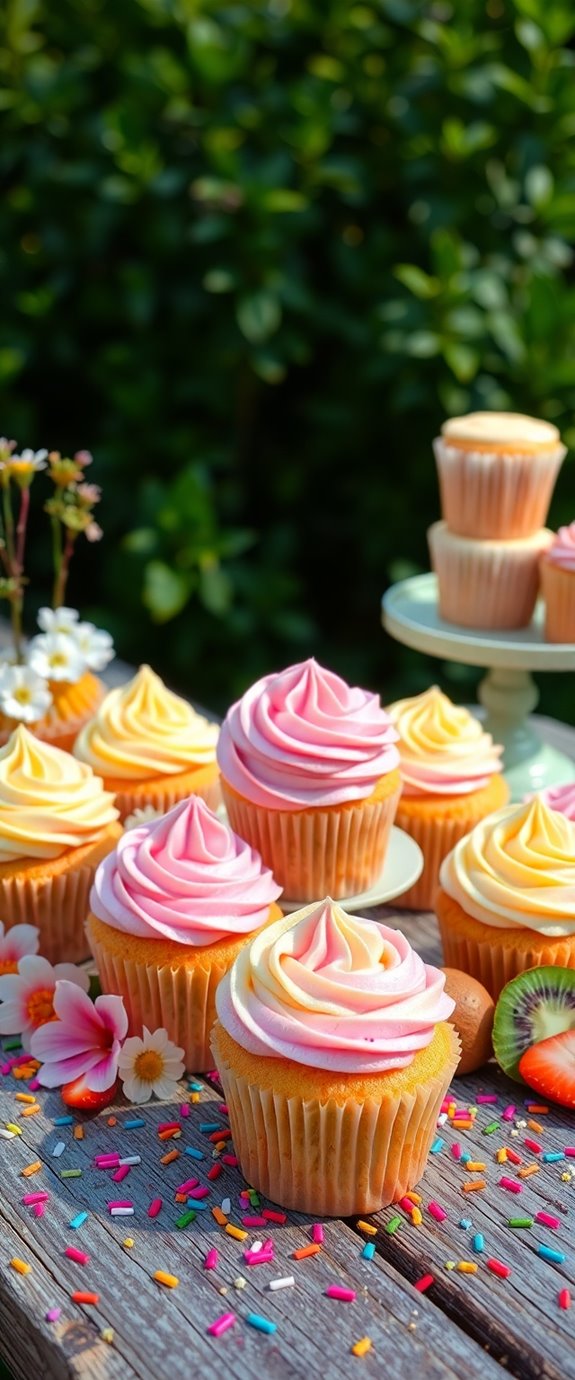 delicious buttercream summer treats
