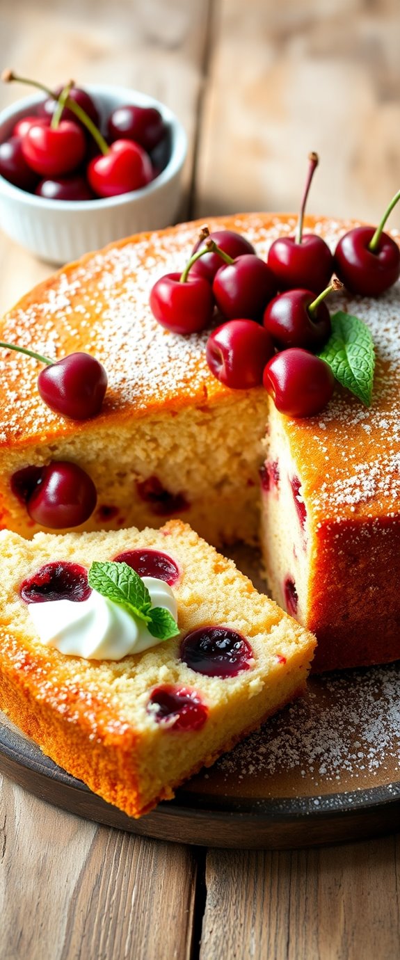 delicious cherry cake recipe