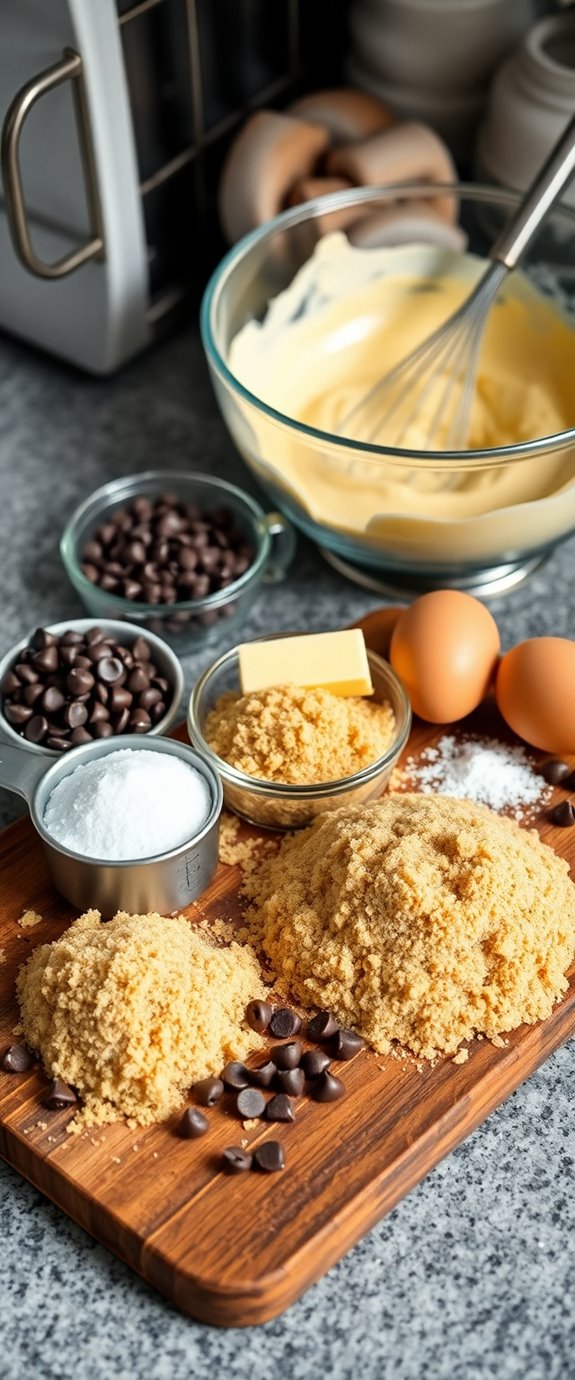 delicious chocolate chip cookies