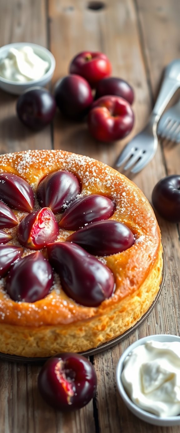 delicious german plum dessert