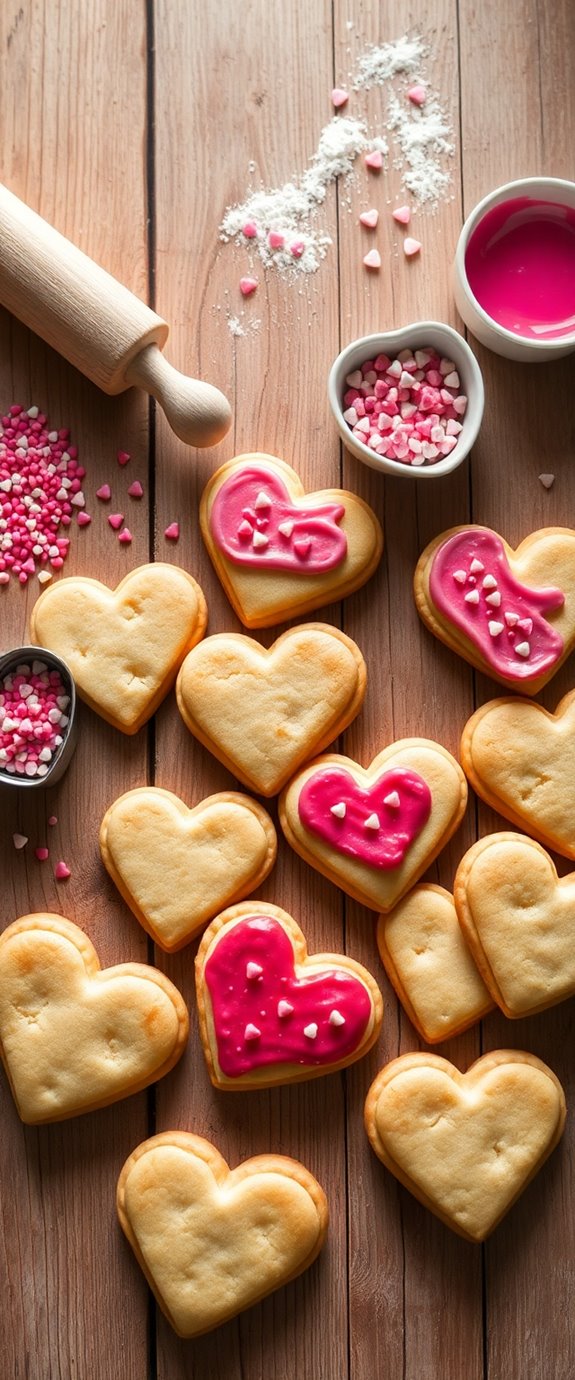 delicious heart shaped cookies recipe