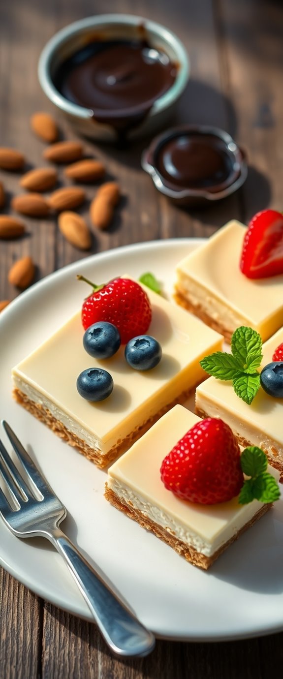 delicious plant based dessert bars