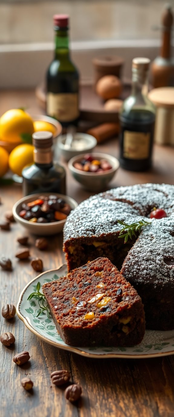 deliciously moist fruit cake