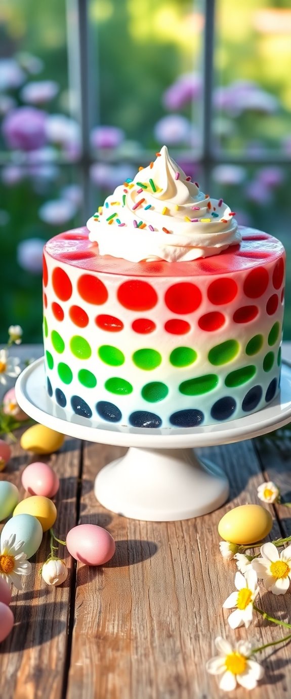 easter themed gelatin dessert recipe