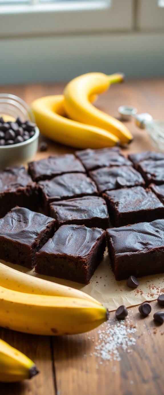 eggless banana brownie recipe