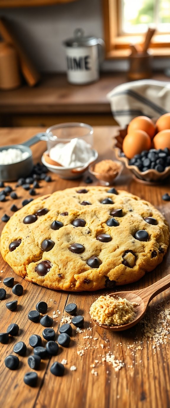 giant cookie baking instructions