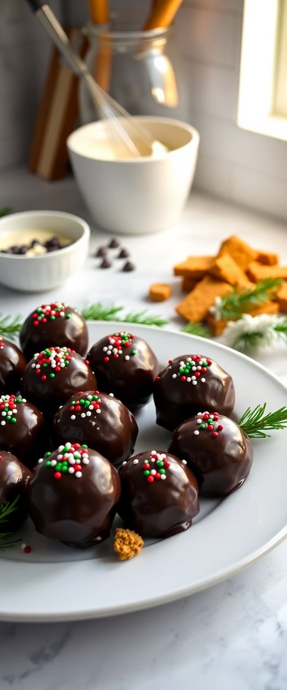 gingerbread cake ball recipe