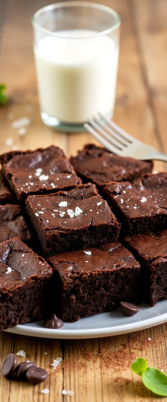 gluten free air fryer brownies