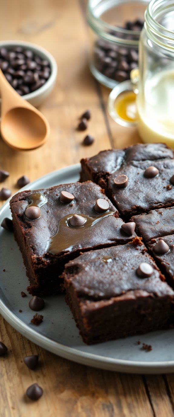 gluten free black bean brownies