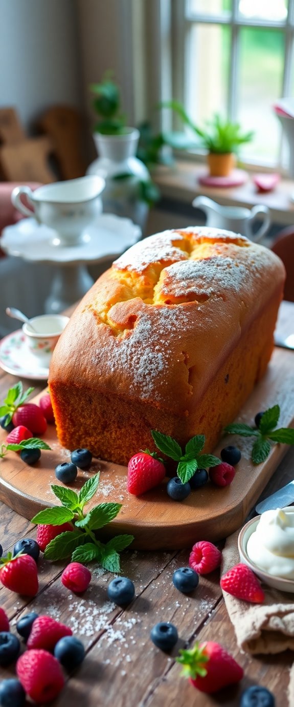 gluten free pound cake