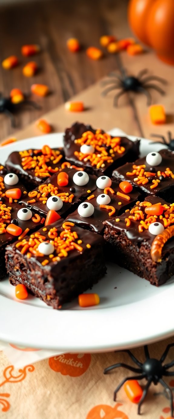 halloween themed brownie recipe