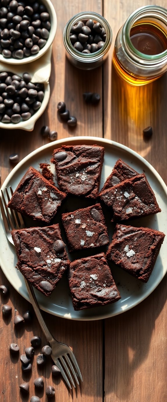 healthy black bean brownies