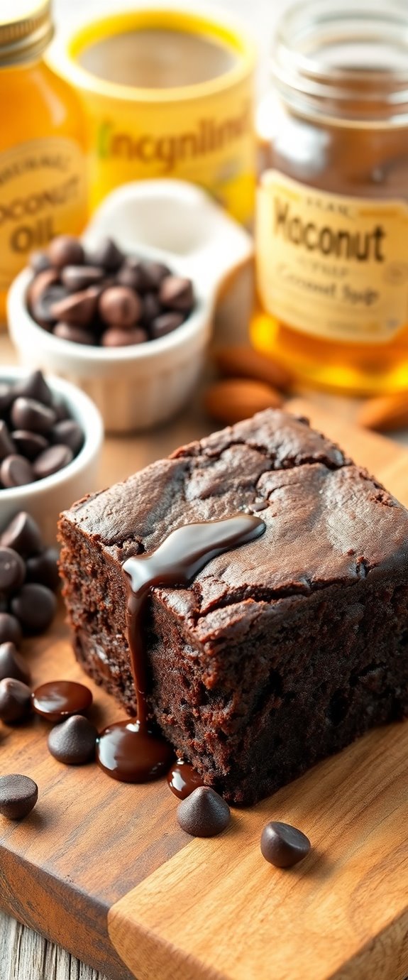 healthy fudge brownies recipe