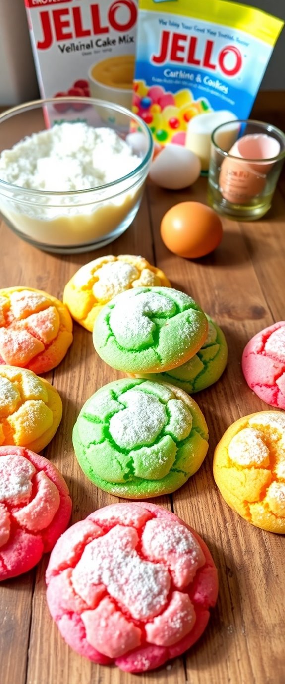 jello cake mix cookies