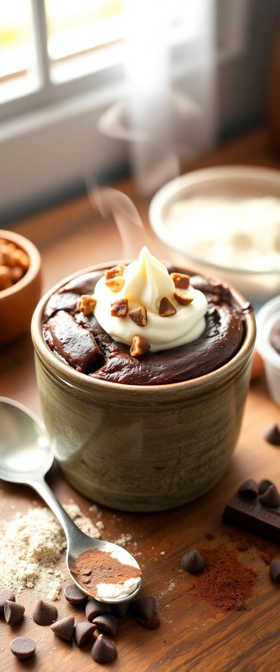 keto friendly microwave brownies recipe