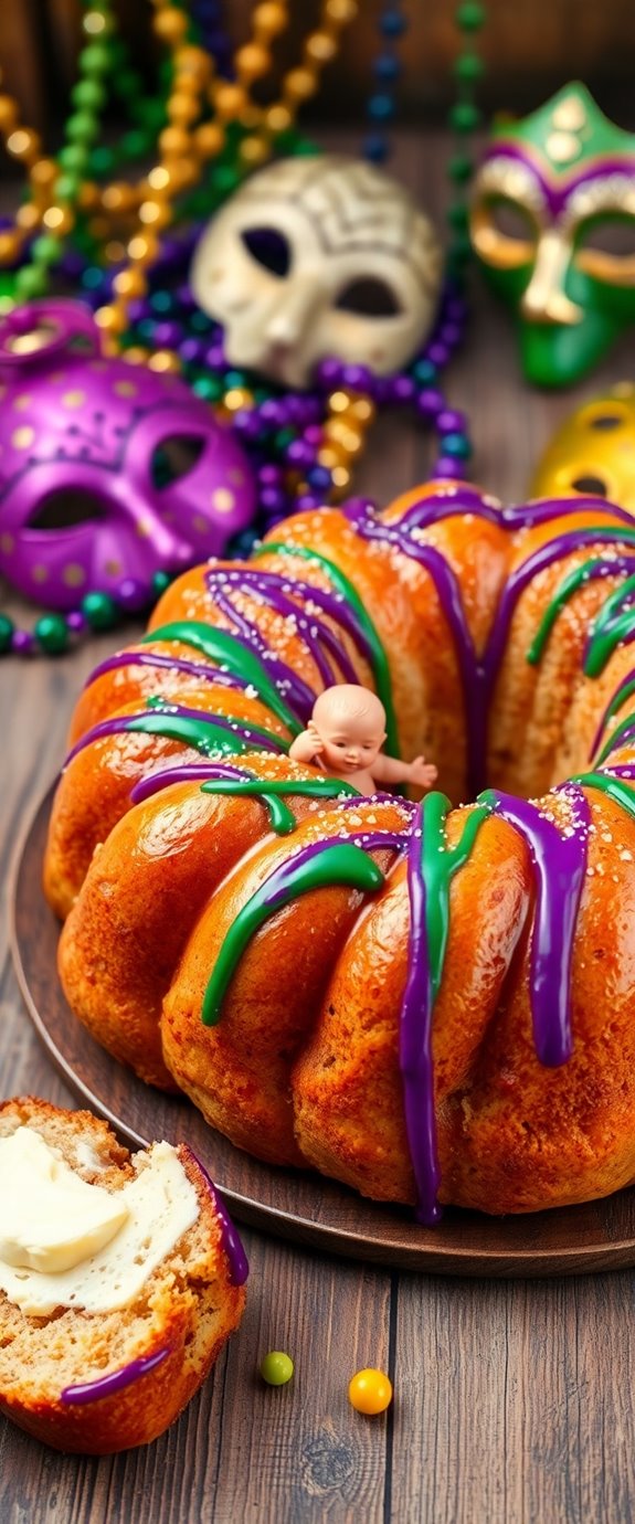 king cake preparation instructions