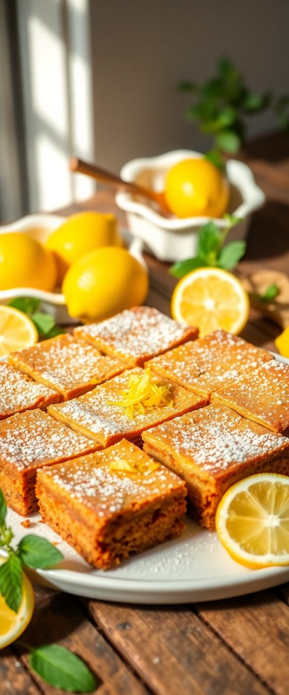lemon brownies recipe instructions