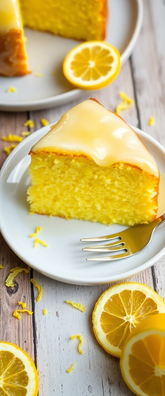 lemon cake without buttermilk