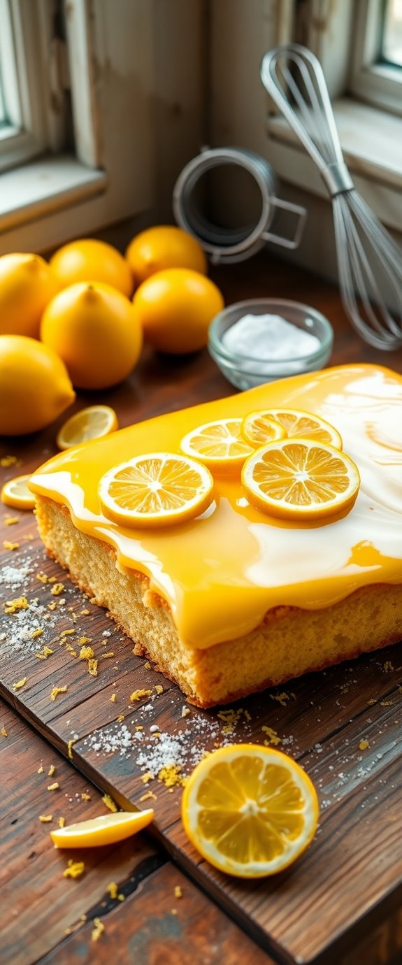 lemon sheet cake recipe