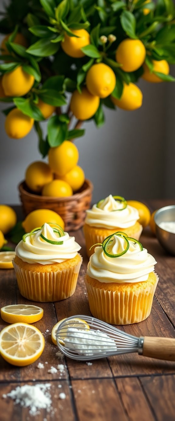 lemon zucchini cupcake recipe