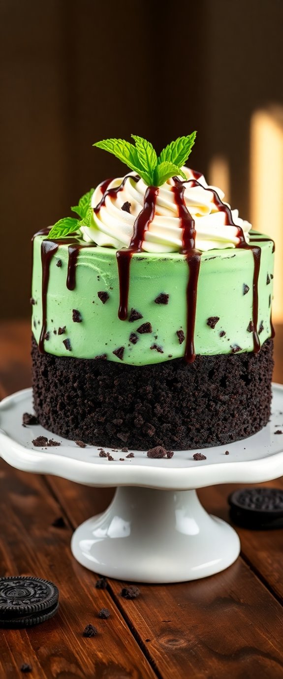 mint oreo ice cream
