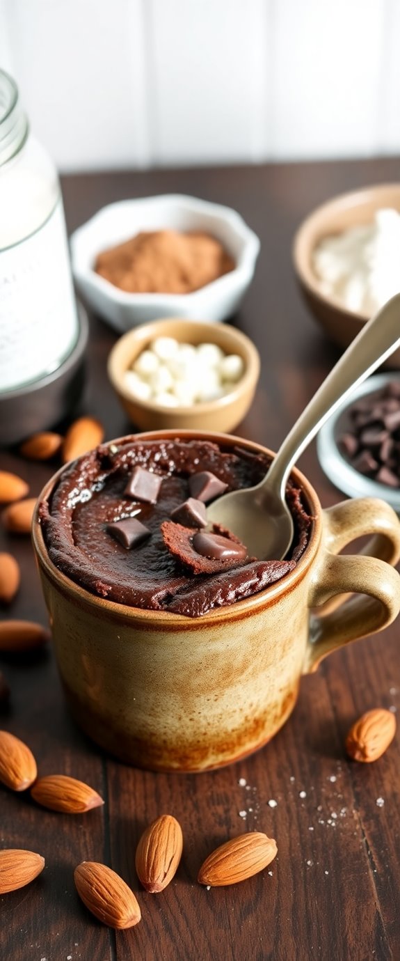 mug brownies without sugar