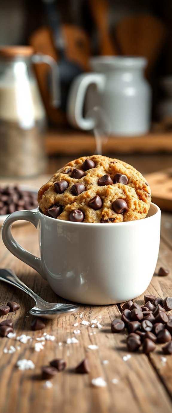 mug cookie recipe instructions
