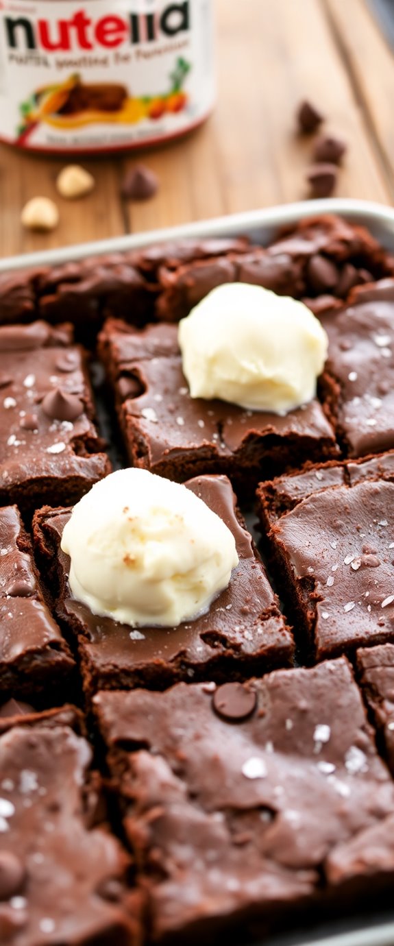 nutella brownies made easy