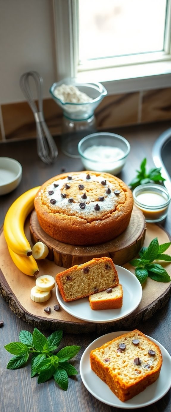 oat flour banana cake recipe