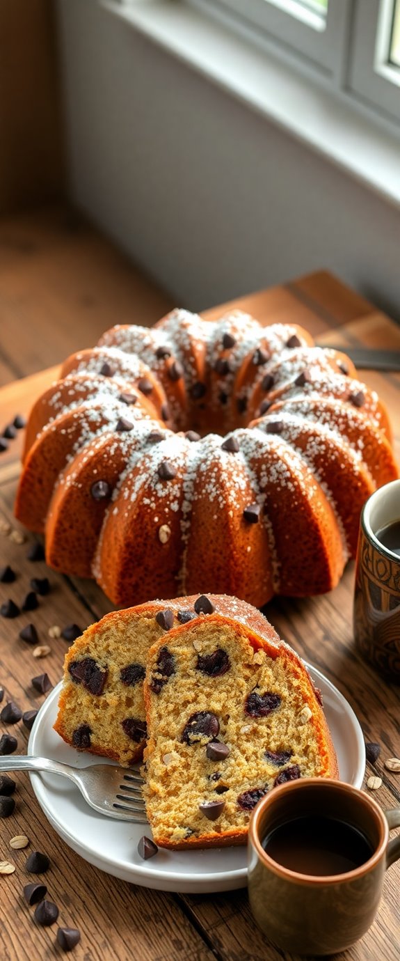 oatmeal chocolate chip cake