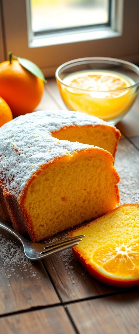 orange flavored butter cake recipe