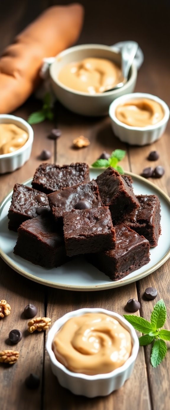 paleo sweet potato brownies