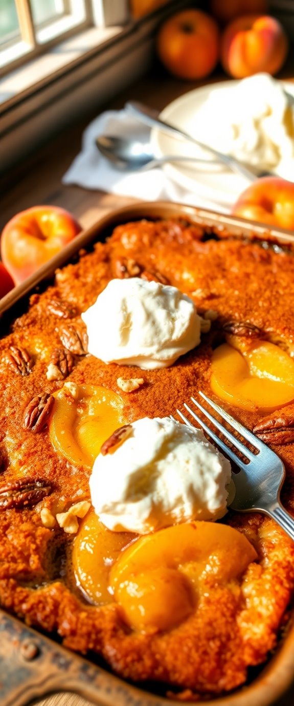 peach pie filling dessert