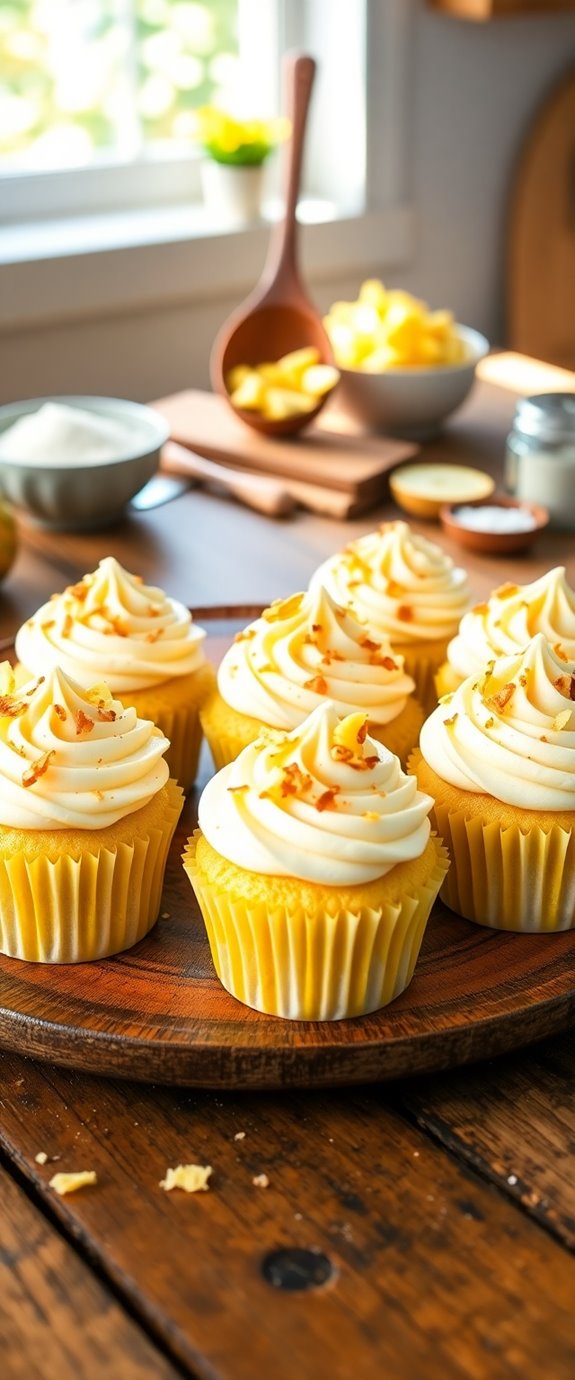 pineapple flavored cupcake recipe