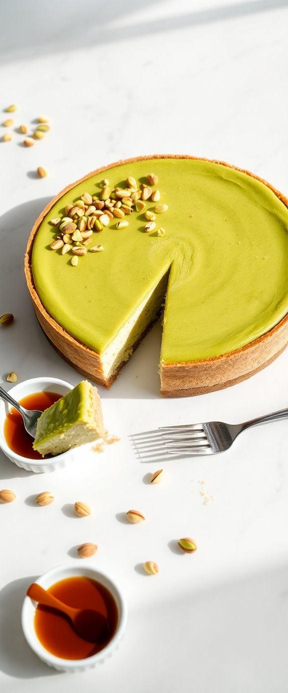 pistachio cheesecake without baking