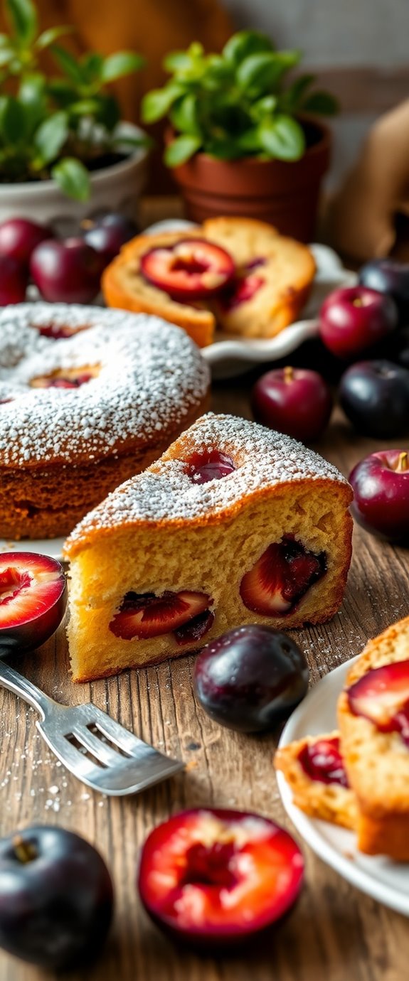 plum cake baking instructions