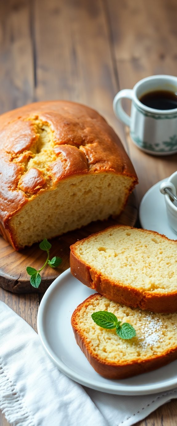 pound cake baking instructions