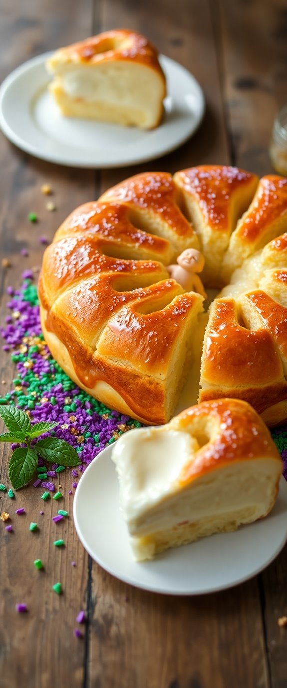 puff pastry king cake