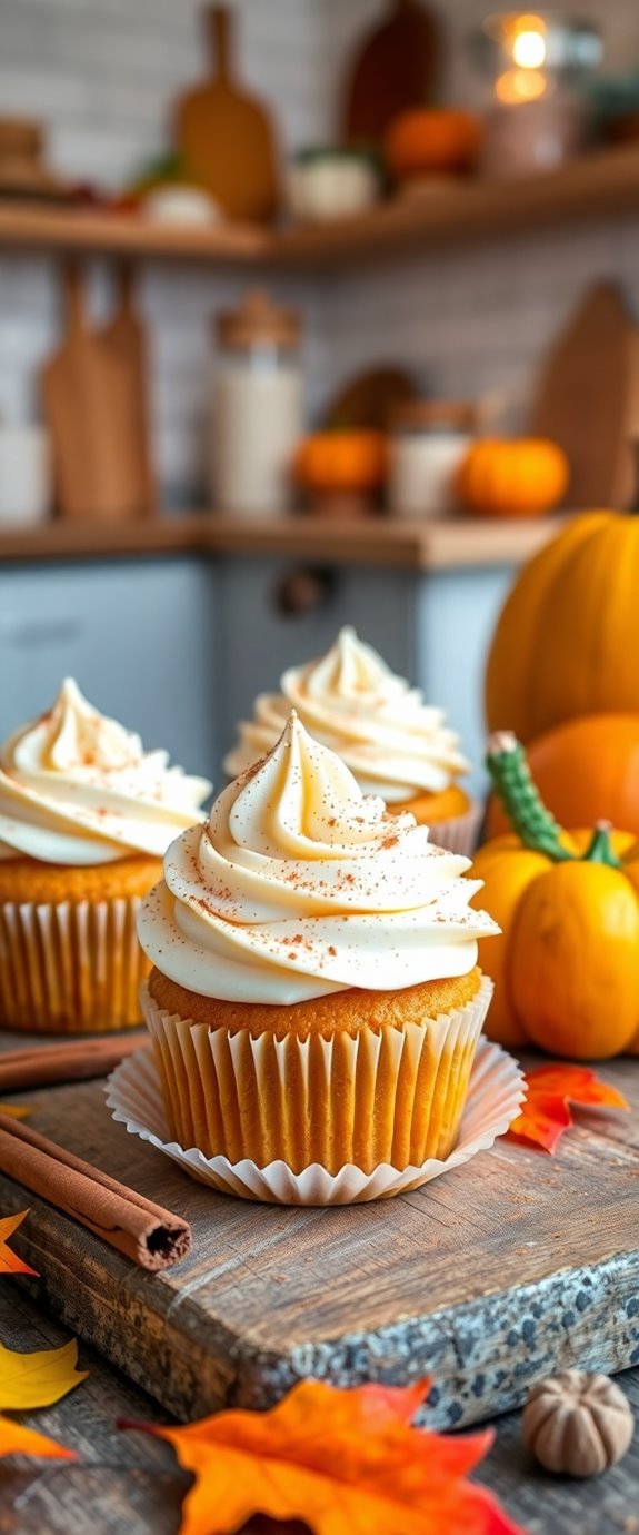pumpkin flavored cupcake recipe