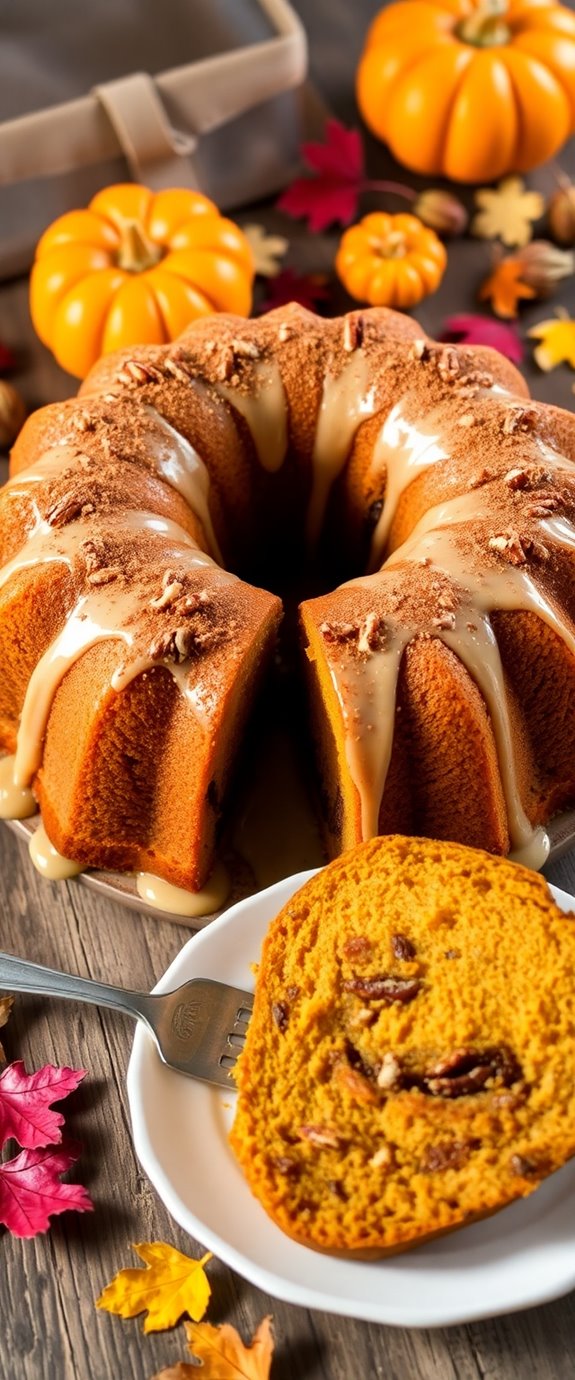 pumpkin spice cake recipe