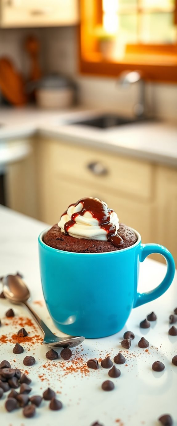 quick microwave chocolate cake