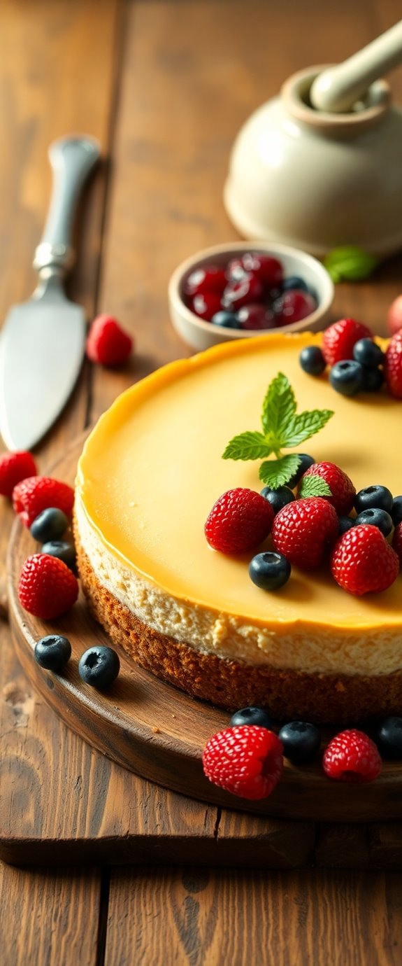 simple baked cheesecake recipe