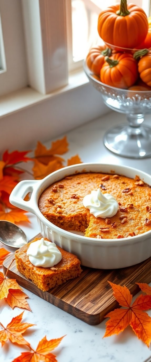 simple pumpkin dessert recipe