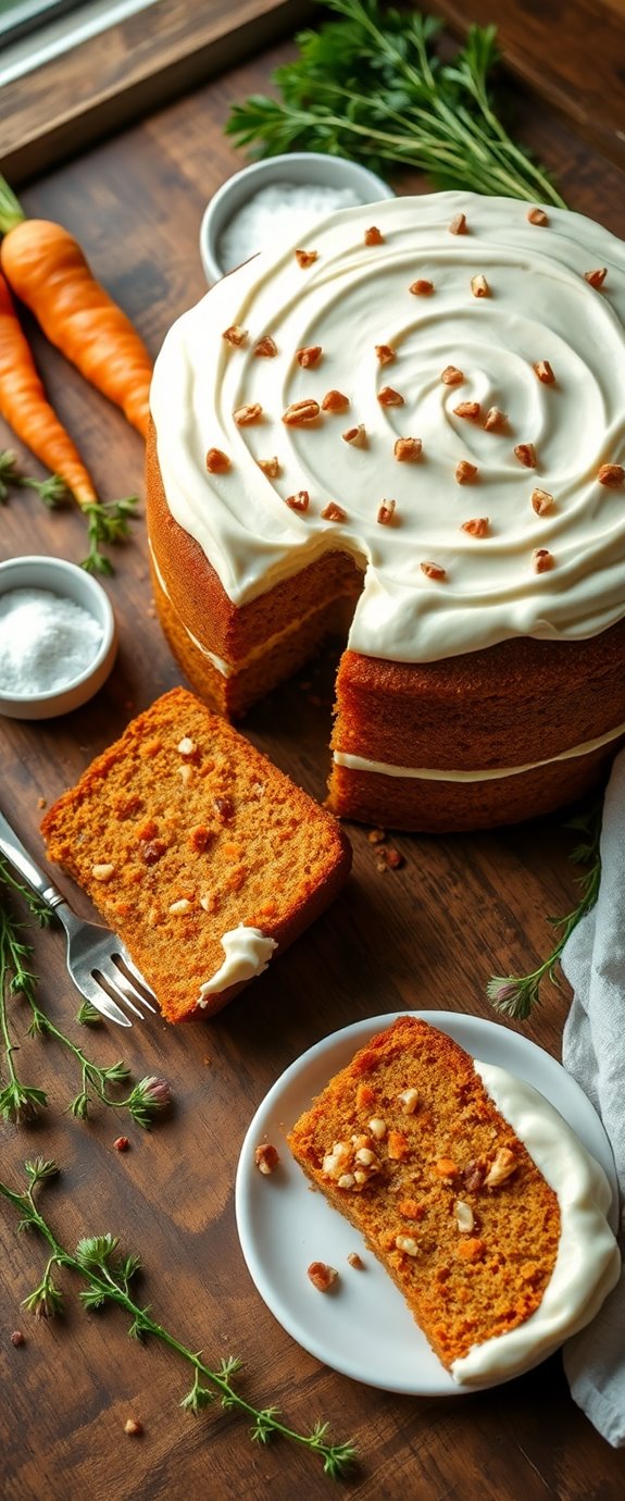 small batch carrot cake