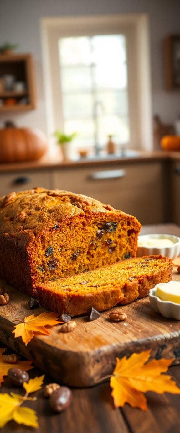 spice cake pumpkin bread