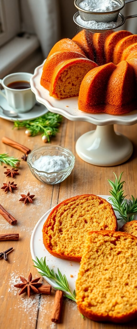 spiced cake baking instructions