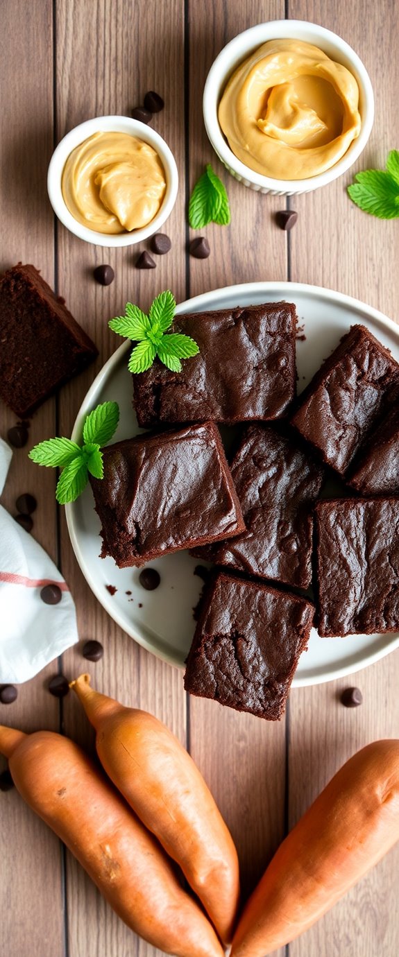 sweet potato brownie recipe